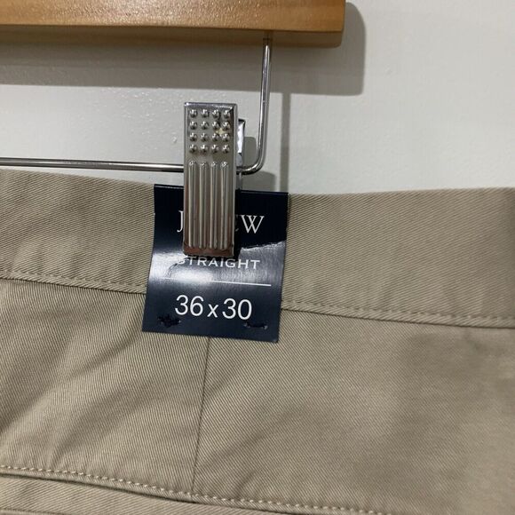 J. Crew Factory | Khakis Straight Flex Men's NWT- Size 36 x 29.5 - Picture 8 of 10